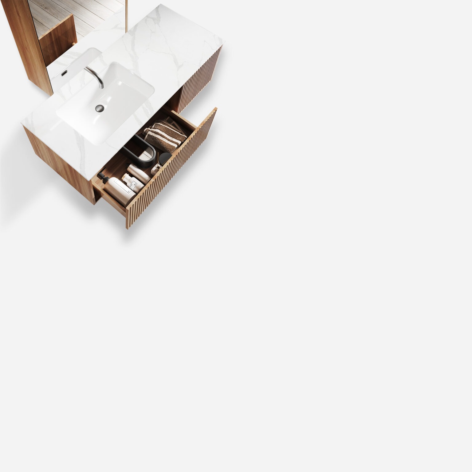 Aubrey 02 Wall Mounted Vanity