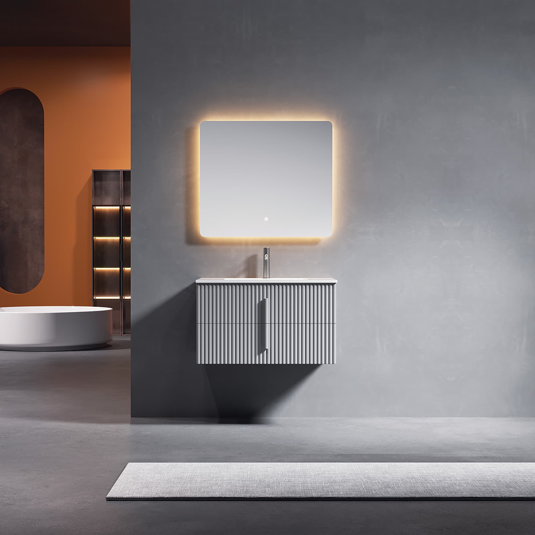 Odette Wall Hung Vanity