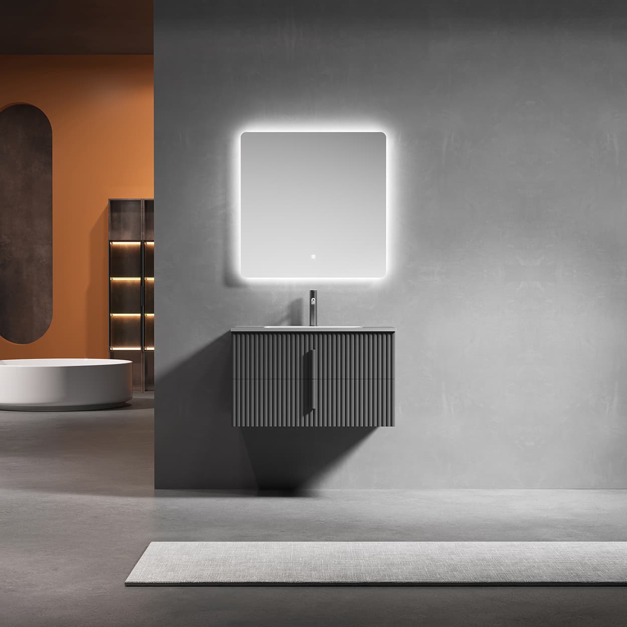 Odette Wall Hung Vanity